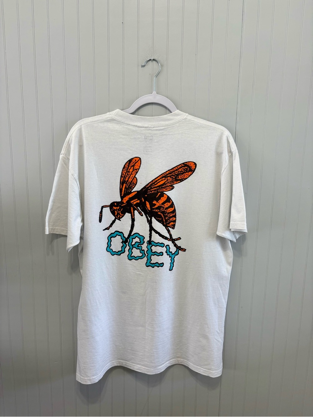Obey Wasp Graphic T-Shirt Men's Size L